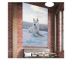 Картина на платно, White Husky, 70x100cm