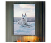 Картина на платно, White Husky, 50x70cm