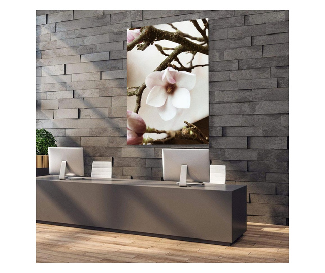 Картина на платно, White Flower Tree, 20x30cm