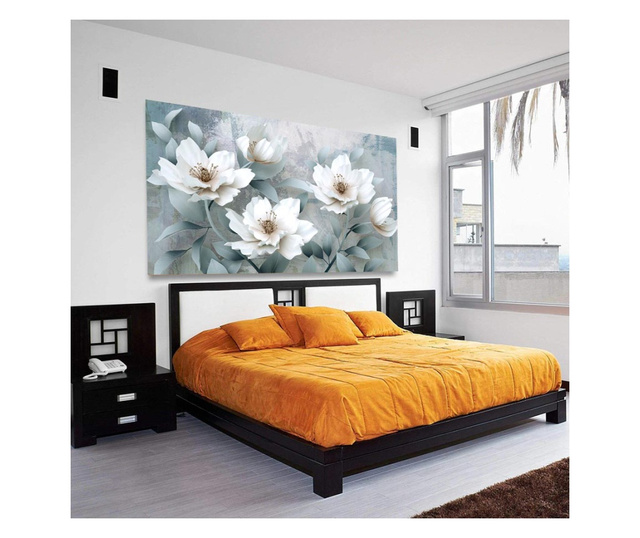 Картина на платно, White Blossom, 50x70cm