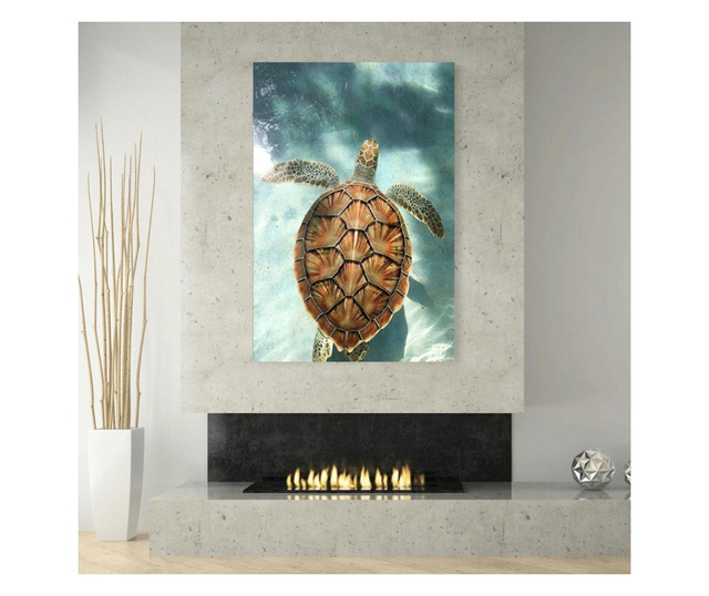 Картина на платно, Water Tortoise, 20x30cm