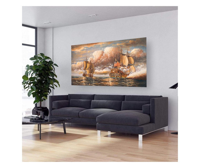 Картина на платно, War On Water, 50x70cm