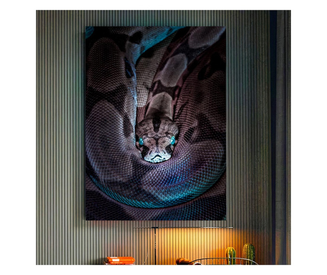 Картина на платно, Vibrant Snake, 50x70cm