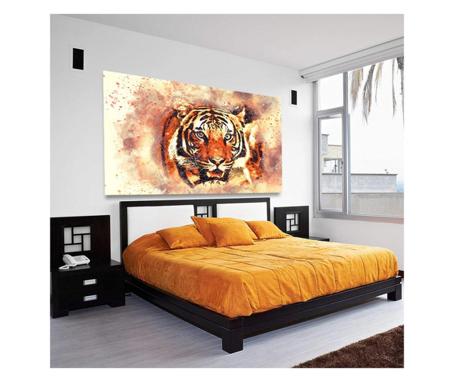 Картина на платно, Tiger Colors, 30x50cm