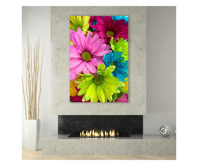 Картина на платно, Three Shades Of Flower, 20x30cm