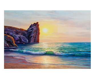 Картина на платно, Sunset On The Sea, 70x100cm