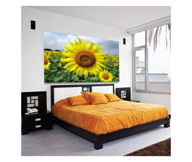 Картина на платно, Sunflower, 20x30cm
