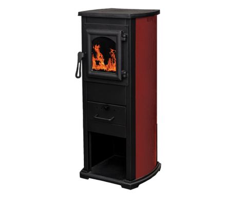Semineu Termo Klasik Lux Rosu  380 x 340 x 900 mm