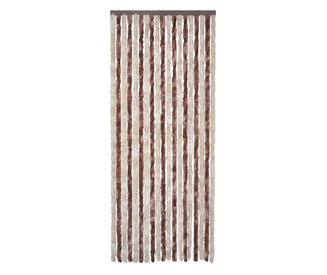 Zastor protiv insekata bež-svjetlosmeđi 56 x 200 cm šenil