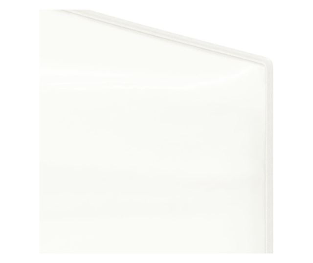 Сгъваема парти шатра със странични стени, бяла, 3x6 м