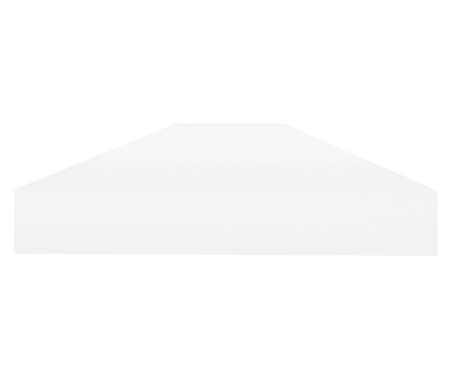Fali polc tlgy s fehr, 90x23,5x3,8 cm, MDF
