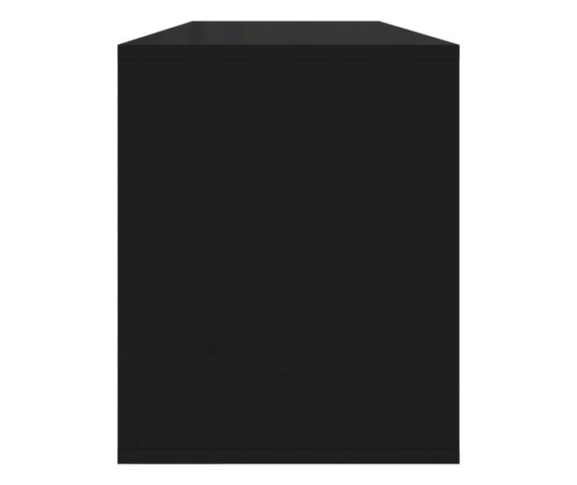 TV ormarić crni 130 x 35 x 50 cm od iverice