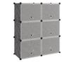 Suport de pantofi, negru, 84,5x31x93,5 cm, PP