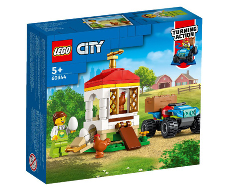 Lego City Farm Cotet Pentru Gaini 60344
