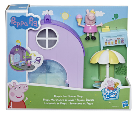 Peppa Pig set de joaca gelateria Peppei