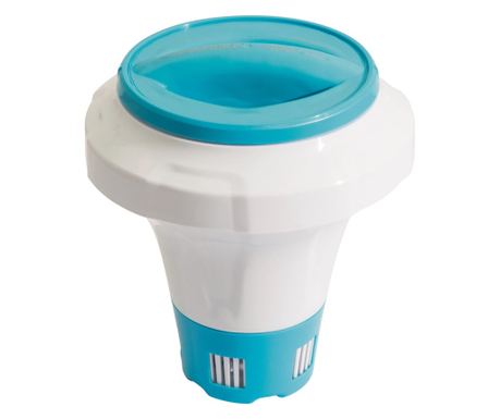 Distribuitor chimic flotant, Bestway, diametru 21 cm, albastru