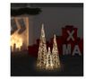 LED Dekorativni Set Konusa, Hladno Bijela, 30/45/60 cm, Akril thumbnail 1