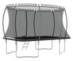 Set trampolina pravokutni 335 x 244 x 90 cm 150 kg