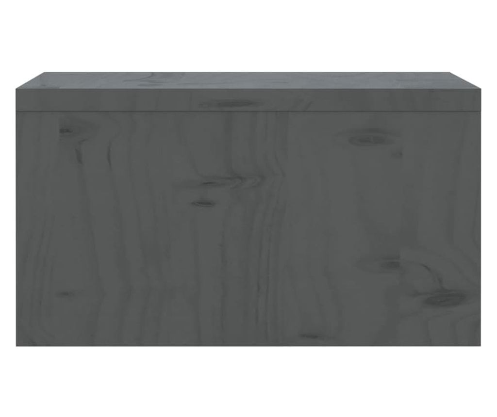 Podloga za monitor, siva, 50x27x15 cm, masivno drvo bora - 6