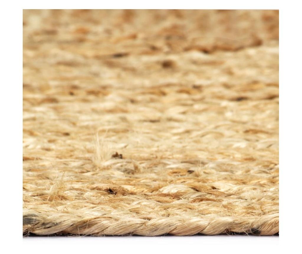 Ručno tkani tepih od jute, prirodni, 120 x 180 cm - 3