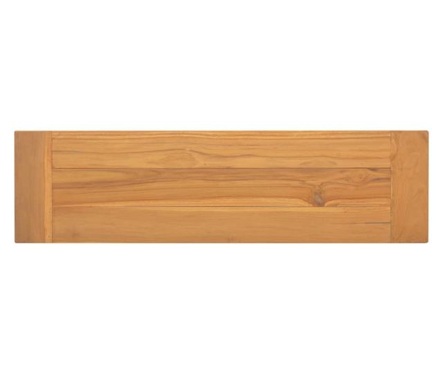 Παγκάκι 110 εκ. από Μασίφ Ξύλο Teak