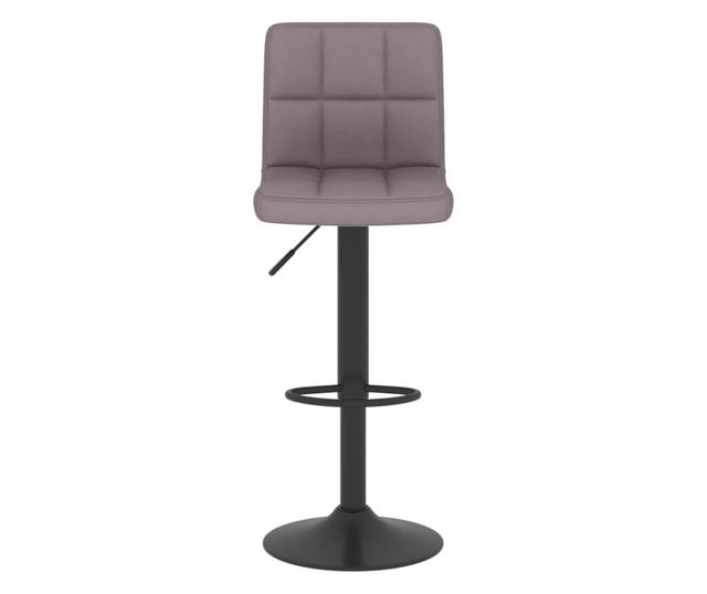 Barski stol, taupe siva, blago