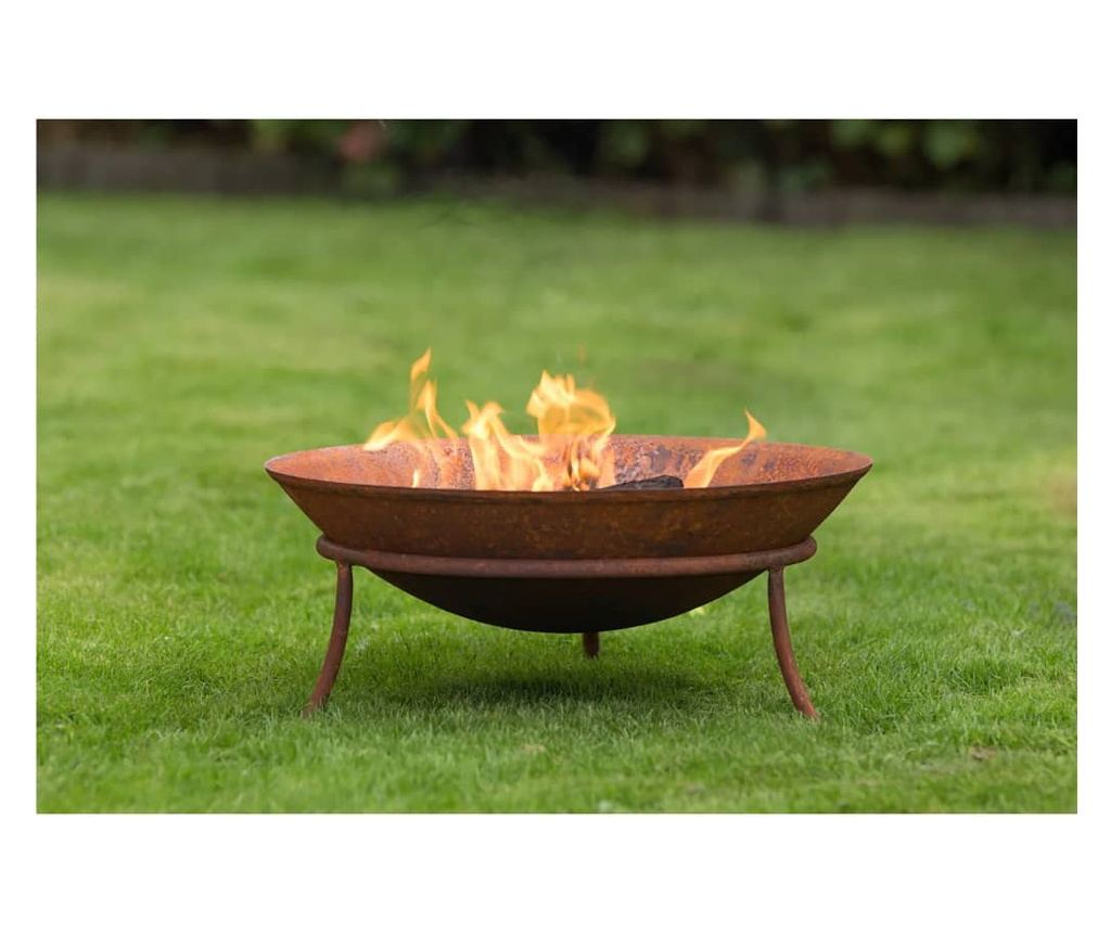 RedFire Vatrogasna peć Tulsa, hrđava, čelik - 5