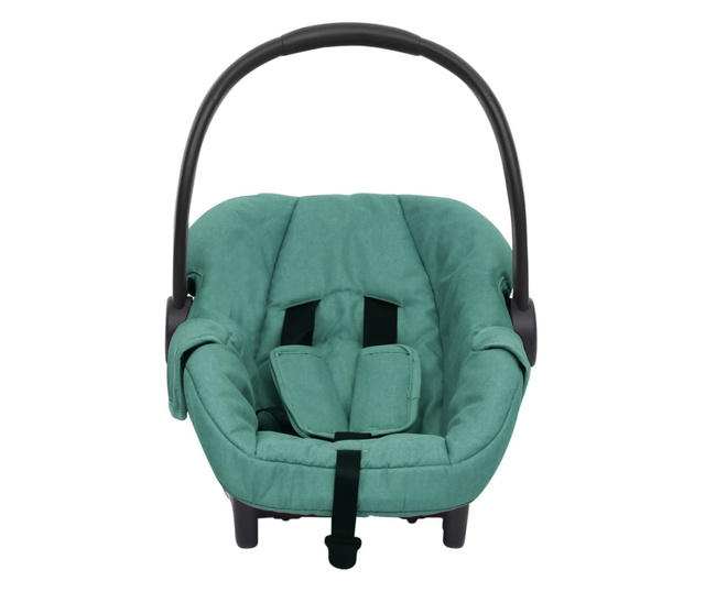 Fotelik niemowlęcy do samochodu, zielony, 42x65x57 cm