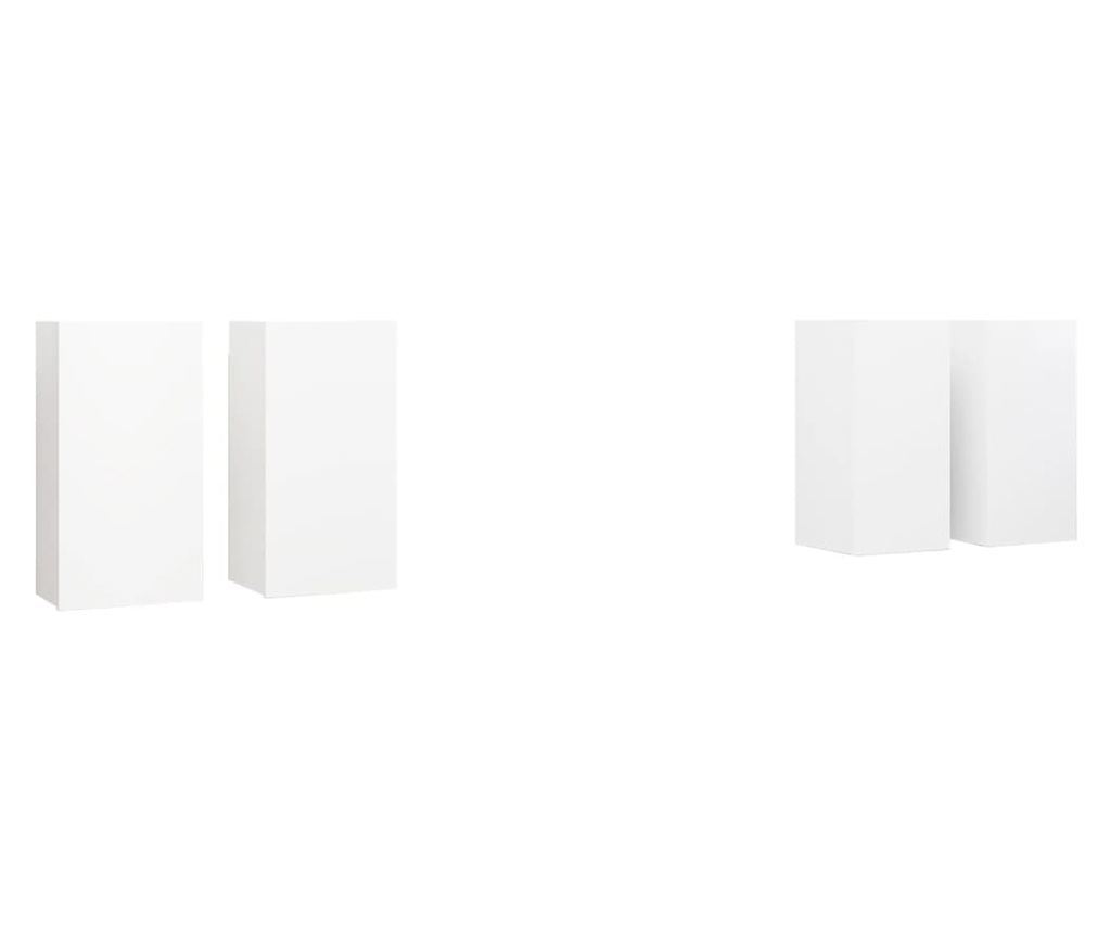 TV ormarići 4 kom bijeli 30,5 x 30 x 60 cm od iverice - 2