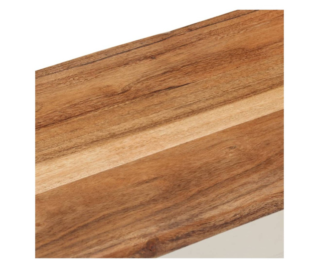 Skrzynia, 110 x 30 x 40 cm, lite drewno akacjowe