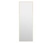 Ogledalo za vrata zlatno 40 x 100 cm od stakla i aluminija