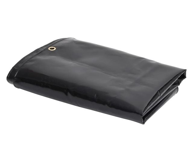 Cerada 650 g/m² 4 x 5 m crna