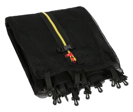 Plasa de siguranta si protectie pentru trambuline, 305 cm, inaltime 180 cm, cu 6 stalpi exteriori