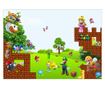 Fototapet copii Super Mario, autoadeziv, 120 x 200 cm