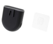 Mercaton® flexibilis WC kefe tartóval, Szilikon, Fekete, 35 X 8 cm
