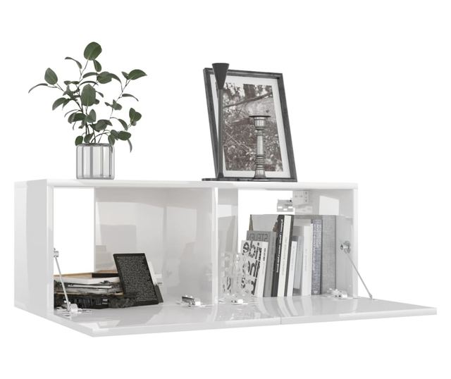 Set za TV, 6 dijelova, bijeli ekstra sjaj, PAL