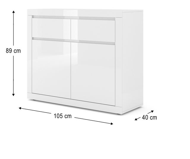 Predalnik  105x40x89 cm