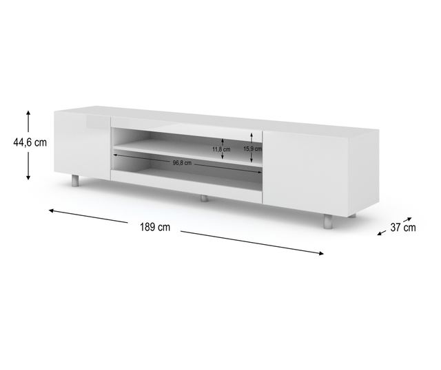 TV omarica  189x37x45 cm