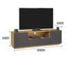 TV omarica  167x38x50 cm