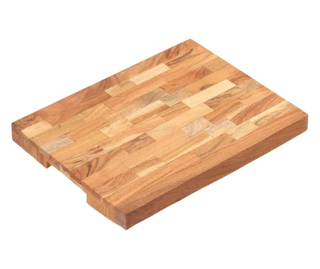 Daska za rezanje 40 x 30 x 4 cm od masivnog bagremovog drva