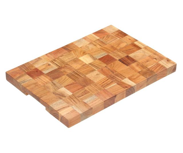 Daska za rezanje 50 x 34 x 3,8 cm od masivnog bagremovog drva