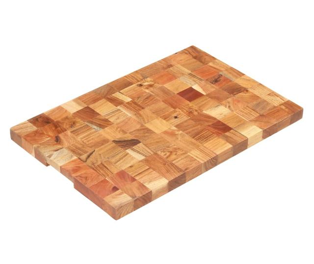 Daska za rezanje 60 x 40 x 3,8 cm od masivnog bagremovog drva