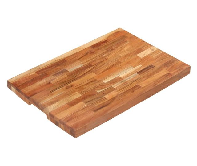 Daska za rezanje 60 x 40 x 4 cm od masivnog bagremovog drva