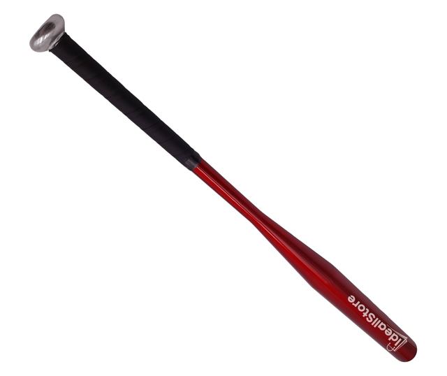 Бейзболна бухалка IdeallStore®, Home Run, алуминий, 80 см, червен