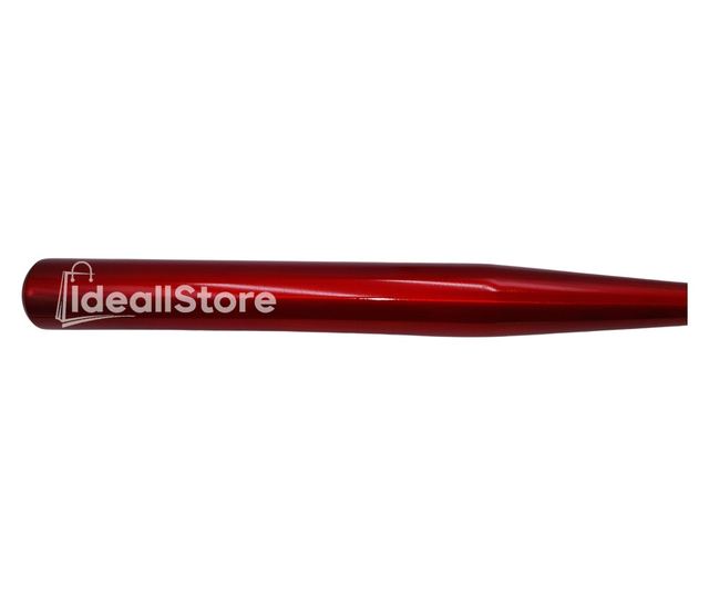 Бейзболна бухалка IdeallStore®, Home Run, алуминий, 80 см, червен