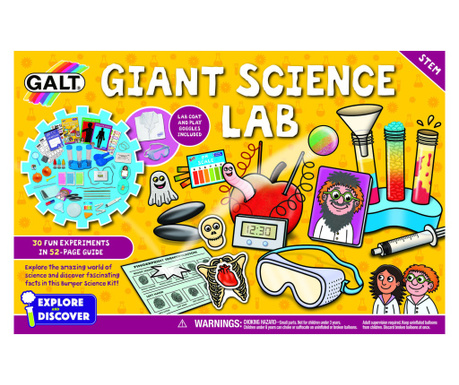 Galt - Set experimente - Giant Science Lab