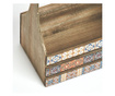 Kutija za odlaganje "Mosaic" s drškom, drvena, 31 x 19 x 32 cm, 15190, Zeller