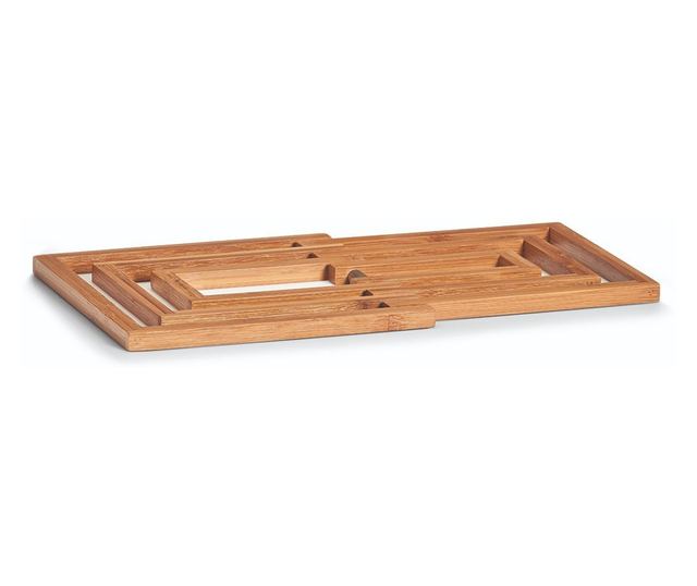Suport pentru vase, bambus, 19x19x1 cm, 25301, Zeller