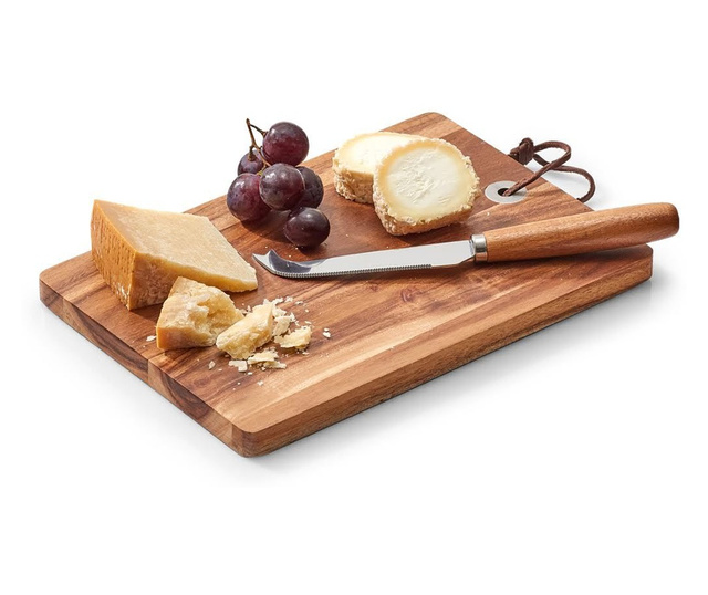 Set za serviranje sira 2 komada, agacija 24,5 x 17 cm, 25596, Zeller