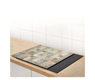 Poklopac štednja/zaštita od prskanja "Mozaik", staklo, 56x50 cm, Zeller